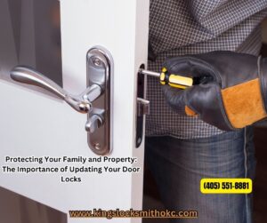 King Door Locks OKC, OKC door lock installation, Residential door locks OKC, Commercial door locks OKC, Door lock repair OKC
